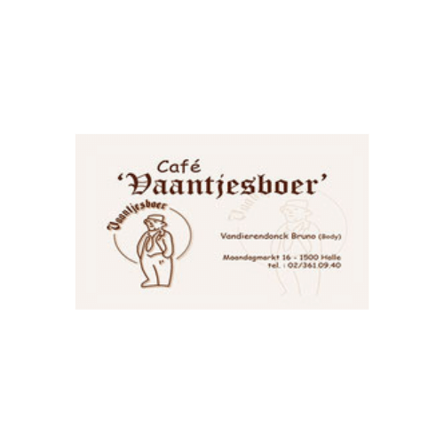 Café Vaantjesboer koffiedikke partner van Broed in Halle